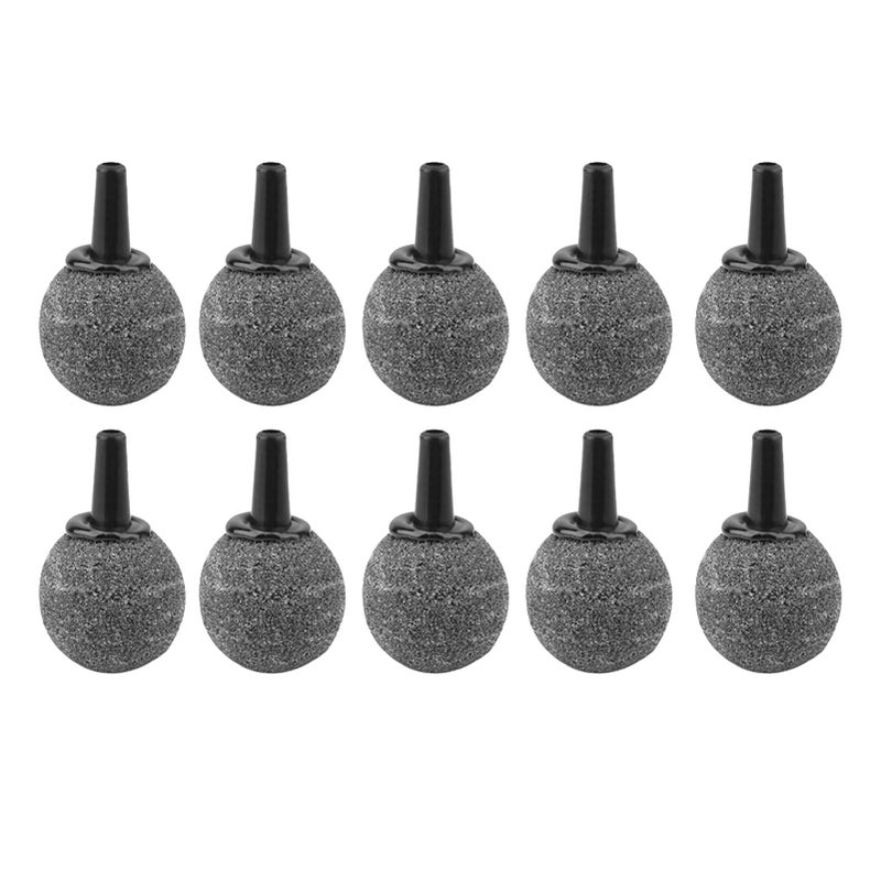 Tnfeeon Bubble Stone, 10pcs Calabash Pattern Air Oxygen Bubble Stone Fish Pump and Hydroponics Bubbler Airstones - Image 1
